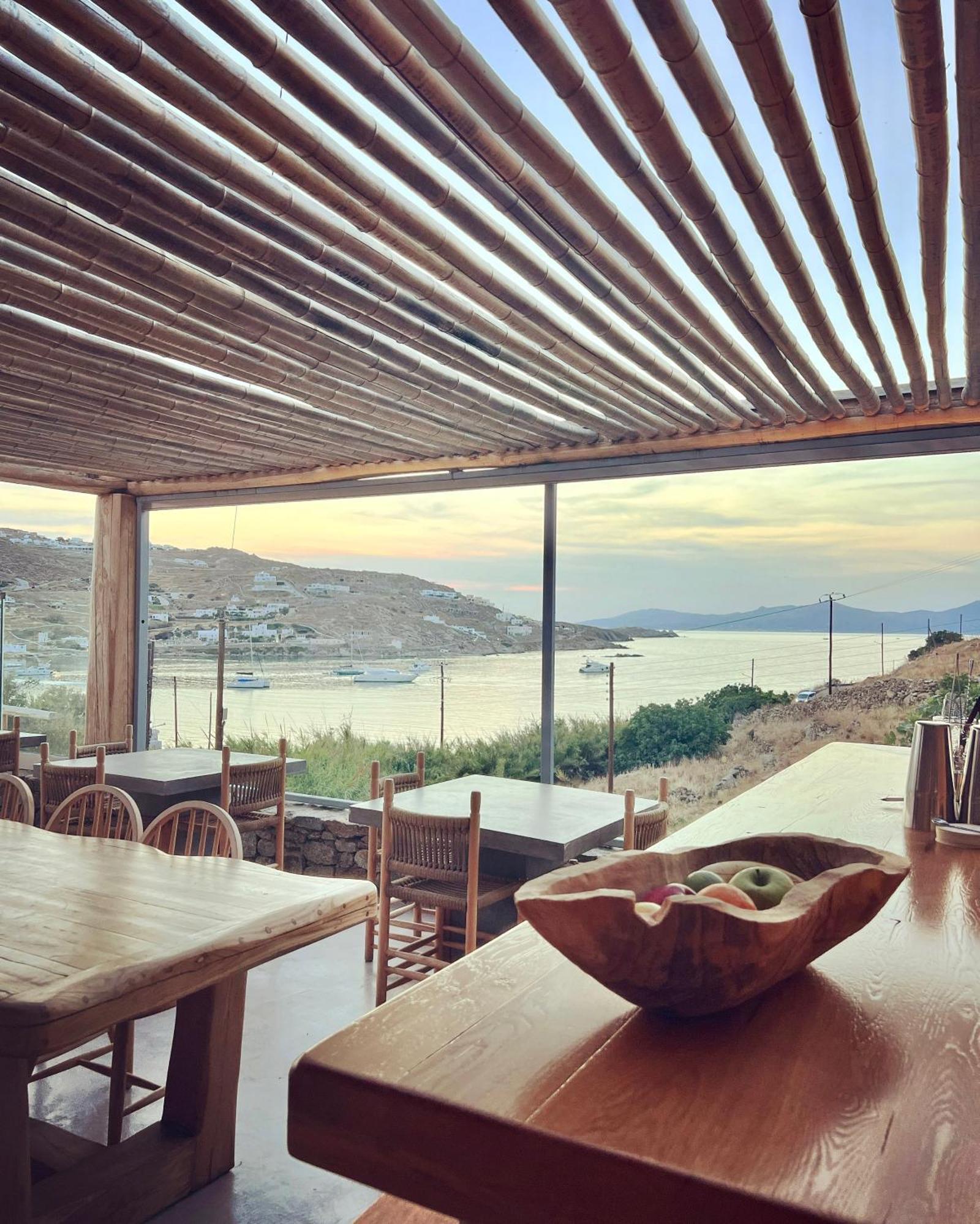 ホテル Aelia Mykonos オルノス エクステリア 写真