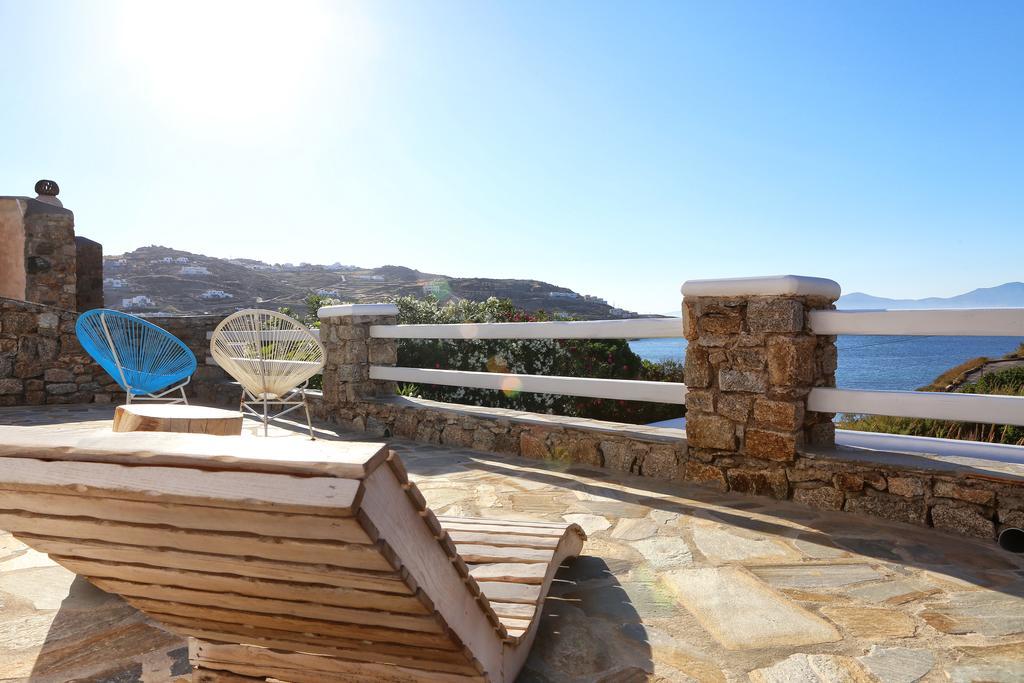 ホテル Aelia Mykonos オルノス エクステリア 写真
