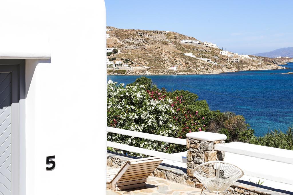 ホテル Aelia Mykonos オルノス エクステリア 写真