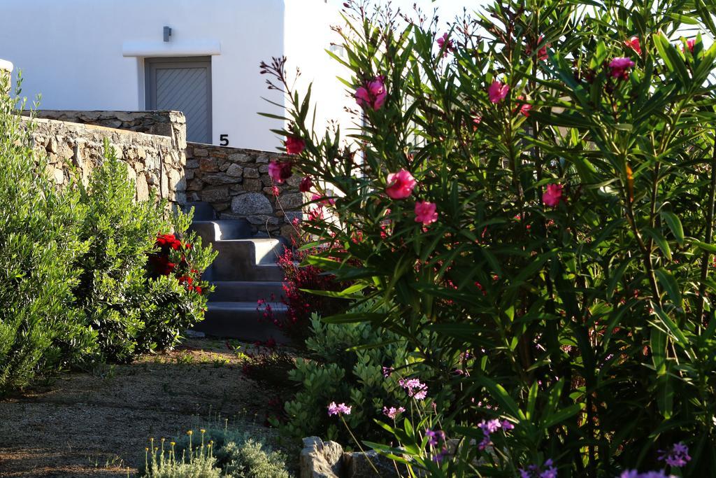 ホテル Aelia Mykonos オルノス エクステリア 写真