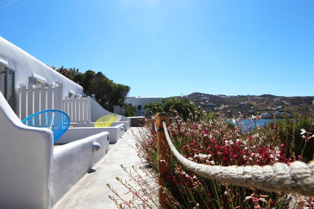 ホテル Aelia Mykonos オルノス エクステリア 写真