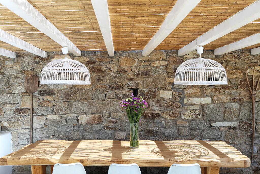 ホテル Aelia Mykonos オルノス エクステリア 写真