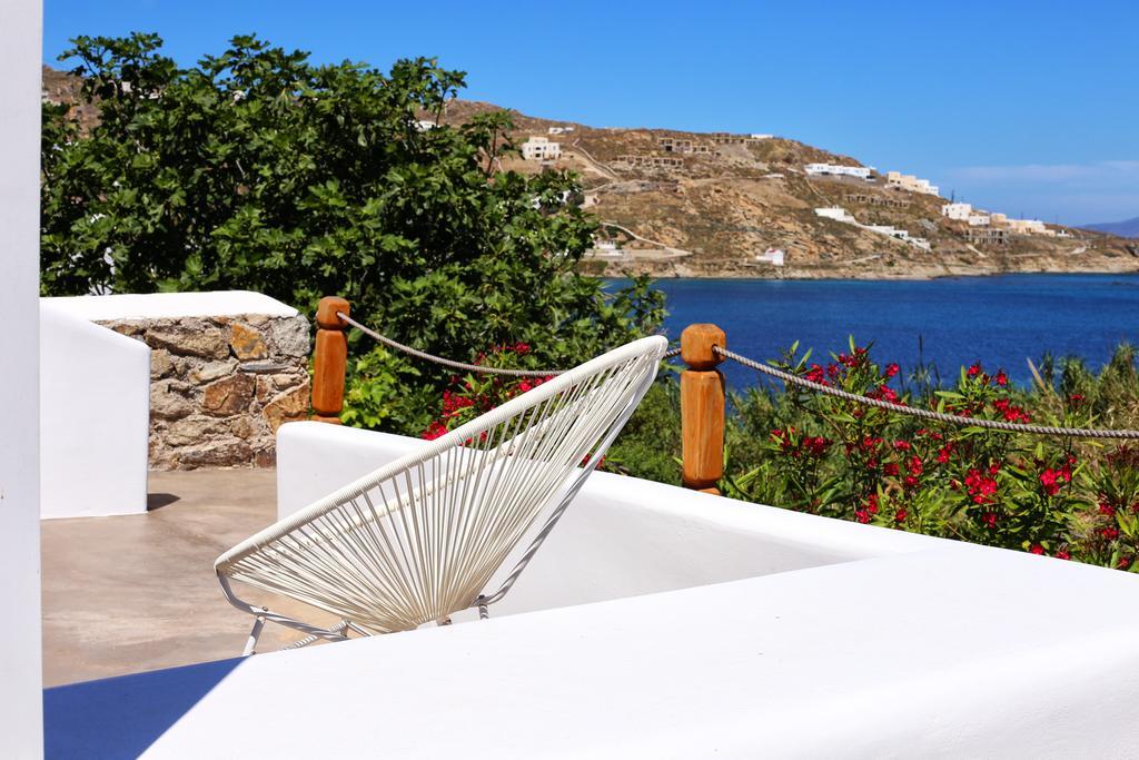 ホテル Aelia Mykonos オルノス エクステリア 写真