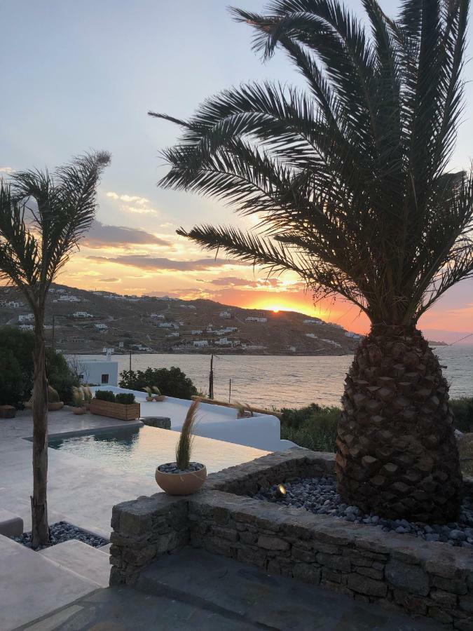 ホテル Aelia Mykonos オルノス エクステリア 写真