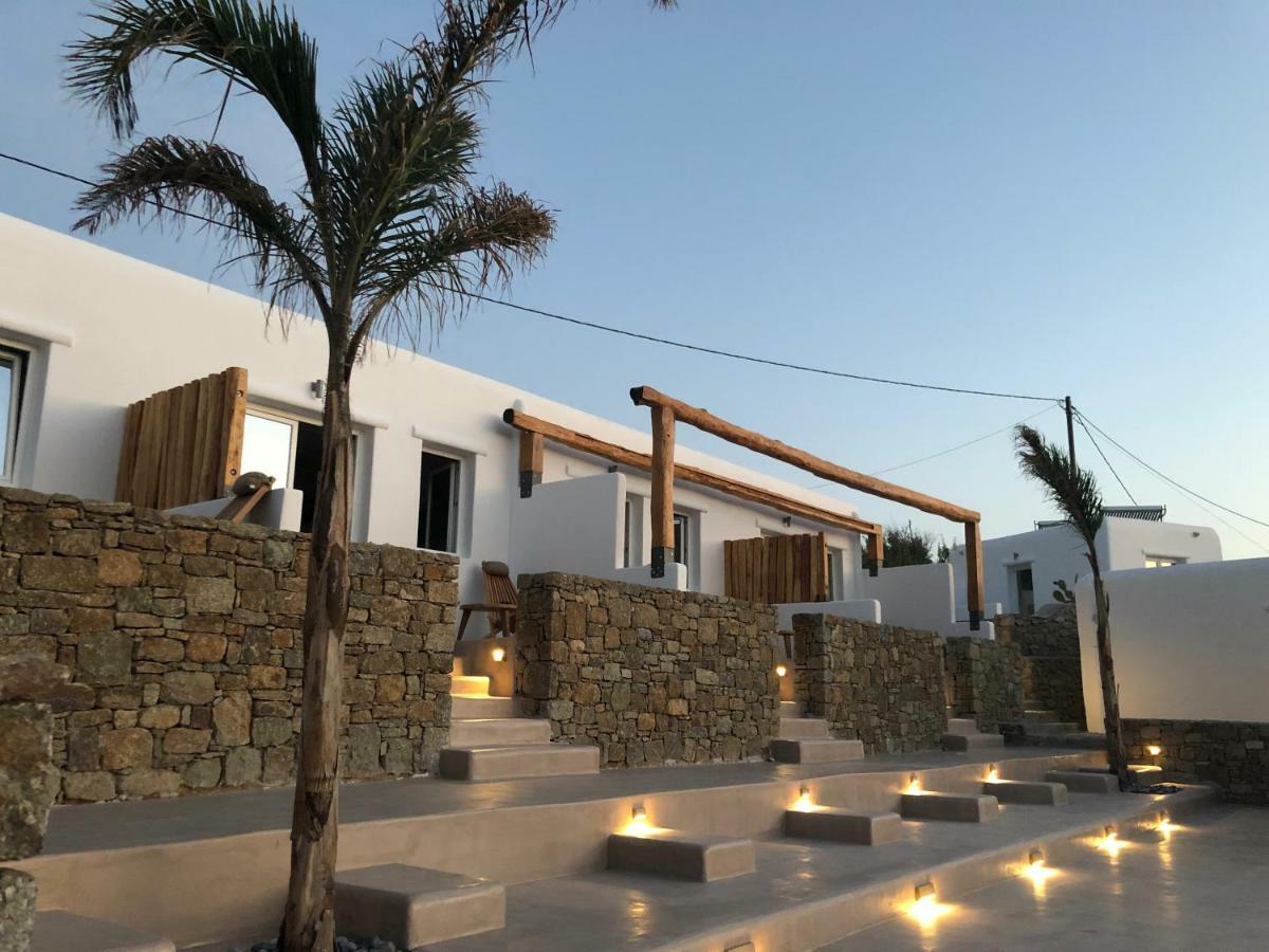 ホテル Aelia Mykonos オルノス エクステリア 写真
