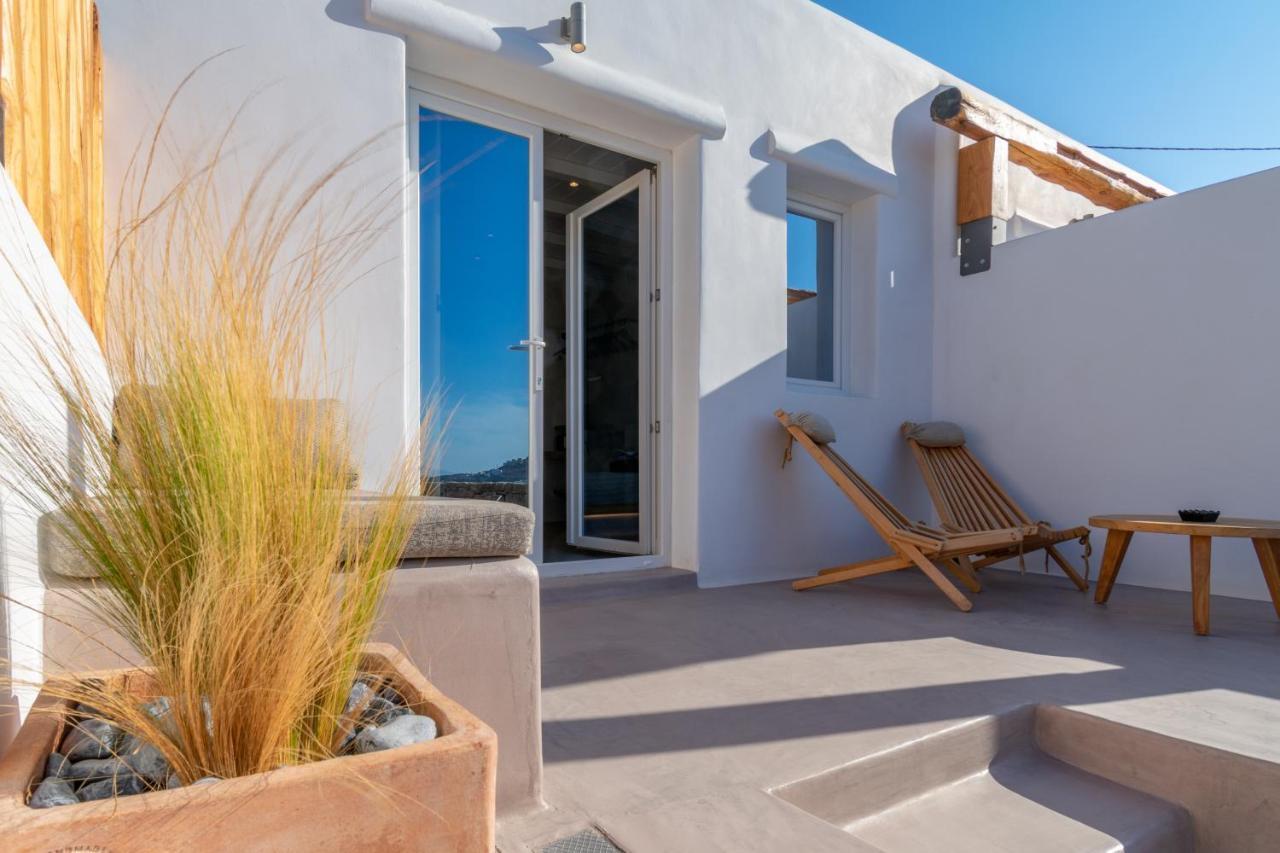 ホテル Aelia Mykonos オルノス エクステリア 写真